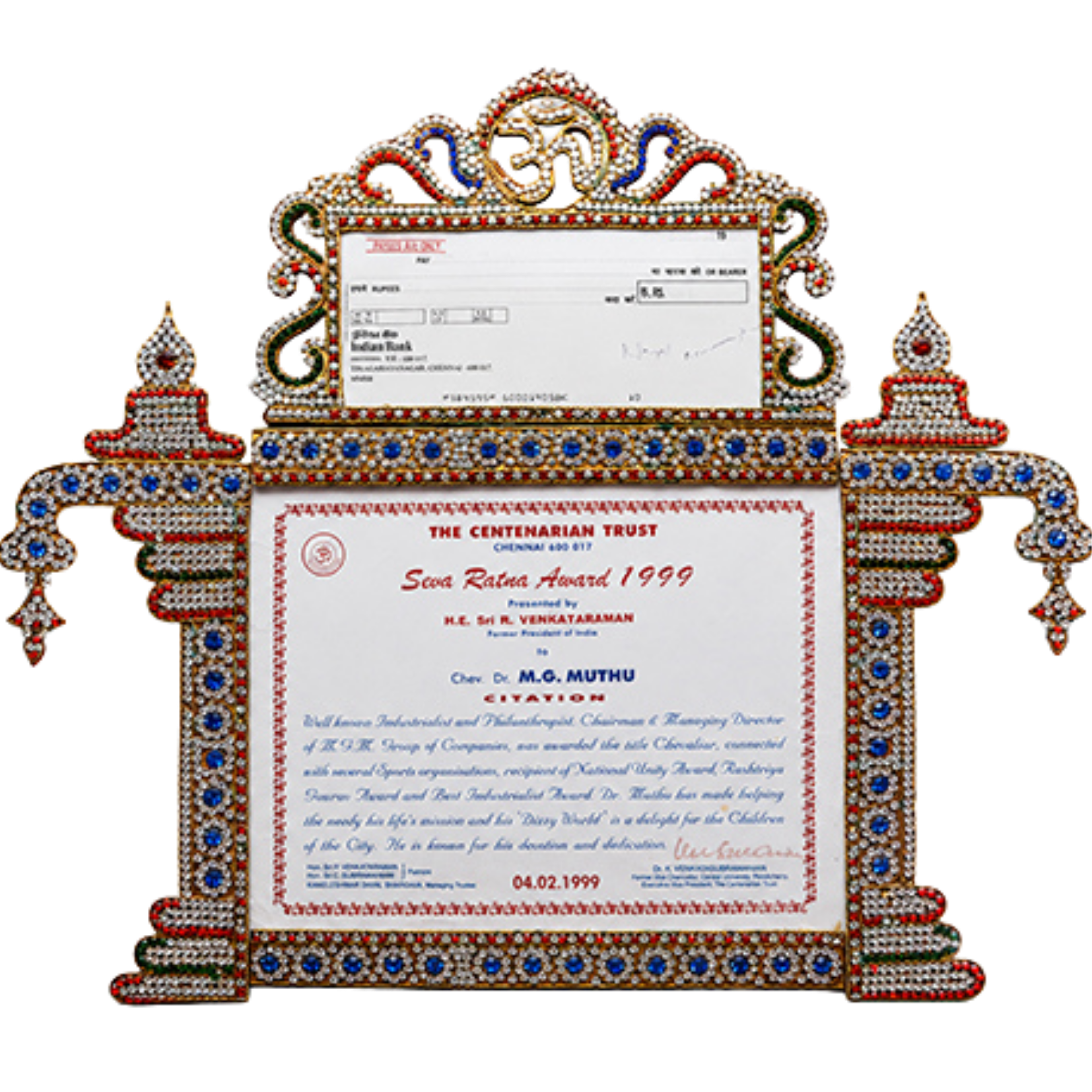 Seva Ratna Award